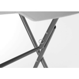 Bar-style standing table | Max. load 80 kg | White | Ø800 x (H)1100 mm product photo S