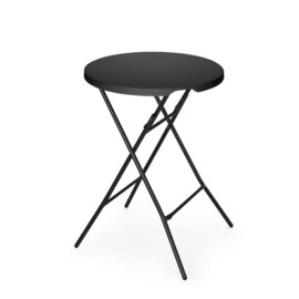 Bar-style standing table | Black | Ø800x(H)1100mm product photo S