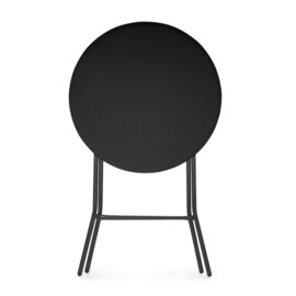 Bar-style standing table | Black | Ø800x(H)1100mm product photo S