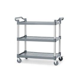 Polypropylene serving trolley with layers | large | 1010x500x(H)960mm product photo  S