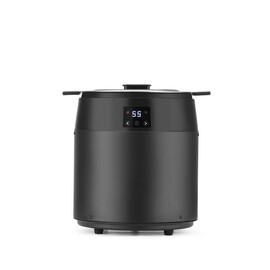 Soup kettle without water | 10L | Black | 220-240V/450W | Ø330x(H)398mm product photo