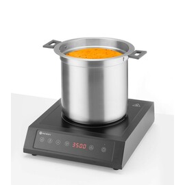 Soup kettle without water | 10L | Black | 220-240V/450W | Ø330x(H)398mm product photo  S
