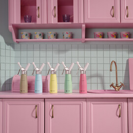 Sahnespender | 0 | 5L | Pastellgr&uuml;n | &Oslash;80x(H)260mm product photo  S