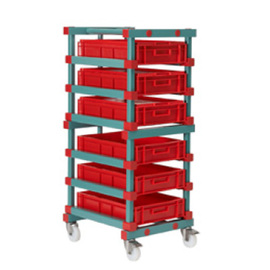 container trolley for Euro standard containers H 1370 mm product photo  S