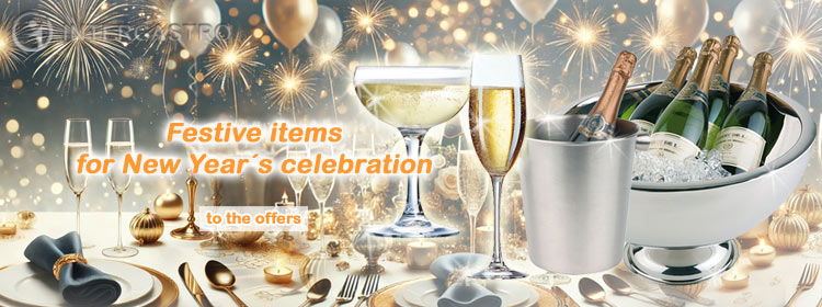 Festive items for New Year&acute;s Celebration