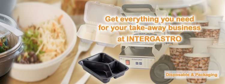 Get everything you need for your take-away business at INTERGASTRO