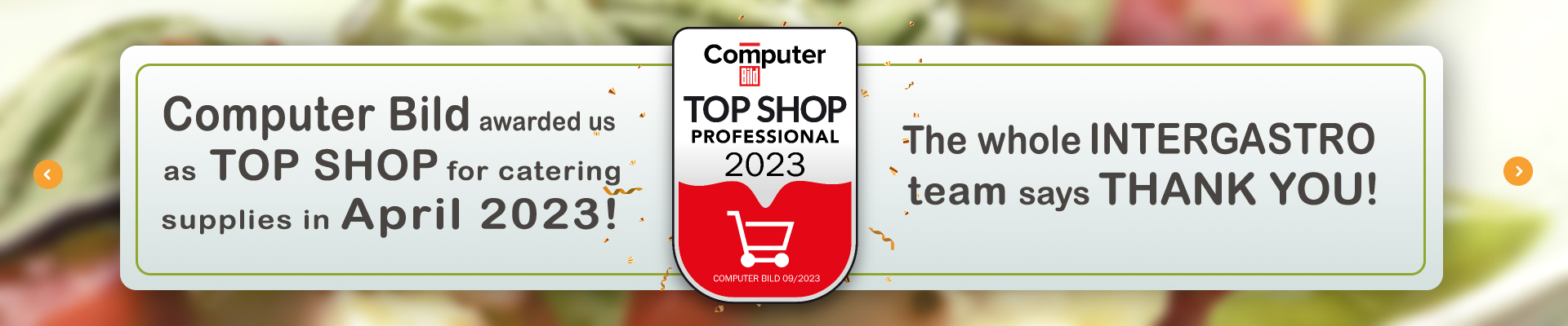 Computer Bild Award: Top Shop in April 2023