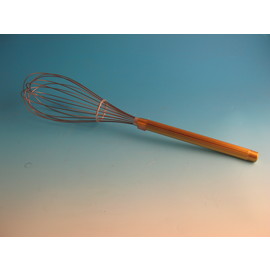 CLEARANCE | Whisk, 8 wires, 2.0 mm, 60 cm, m. reinforcement ring- only available in silver - image differs product photo
