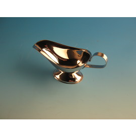 Clearance | Gravy boat on foot, stainless steel, 0.2 l, height: 8 cm product photo