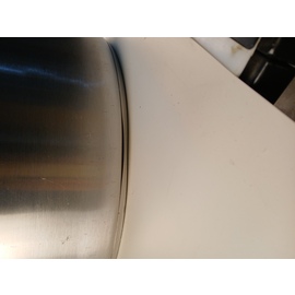 B-STOCK | stockpot 94 ltr stainless steel with lid  Ø 500 mm  H 480 mm  | cold handles product photo  S
