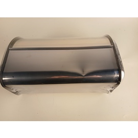 B-STOCK | bread box stainless steel with domed hood 440 mm  x 250 mm  H 170 mm product photo  S