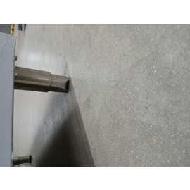 B-STOCK | cabinet table | 2600 mm x 800 mm H 870 mm with 4 drawers with 2 wing doors | 1 tilt door | upstand product photo  S