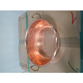 B-STOCK | jam bowl with handles 10 ltr copper  Ø 360 mm  H 130 mm product photo  S