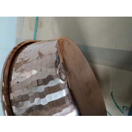 B-STOCK | jam bowl with handles 10 ltr copper  Ø 360 mm  H 130 mm product photo  S