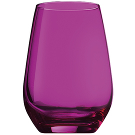 water glass VINA SPOTS Size 42 39.7 cl fuchsia coloured product photo