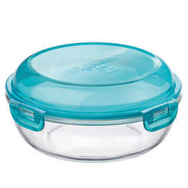 bowl | food box FRIGOVERRE EVOLUTION glass with lid Ø 225 mm H 110 mm 1730 ml product photo