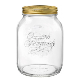 preserving jar QUATTRO STAGIONI | 3000 ml Ø 160 mm H 218 mm • metal screw cap product photo