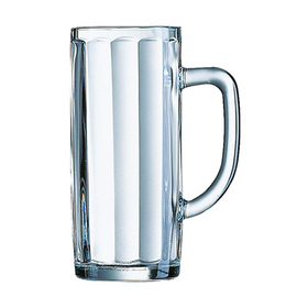 beer mug MINDEN 33 cl with relief with mark; 0,25 l with handle product photo