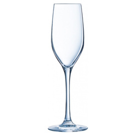 champagne goblet SEQUENCE 17 cl with mark; 0.1 l product photo