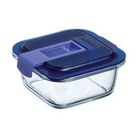 storage container EASY BOX glass 0.38 ltr with lid L 126 mm W 116 mm H 52 mm product photo