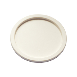 system cover EURO PBT cream white suitable for stacking bowls 12 cm Restaurant | Empilable Ø 125 mm H 14 mm product photo