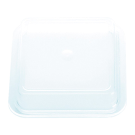 system cover EURO polypropylene naturally transparent suitable for stacking bowl Restaurant 11x11cm L 110 mm W 110 mm H 30 mm product photo