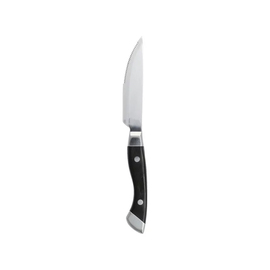 steak knife stainless steel wood black wavy cut L 265 mm product photo