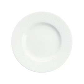 plate AMANDA white flat porcelain Ø 165 mm product photo