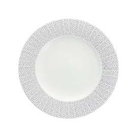 plate AMANDA grey flat porcelain Ø 310 mm product photo