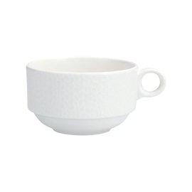cappuccino cup AMANDA white porcelain product photo