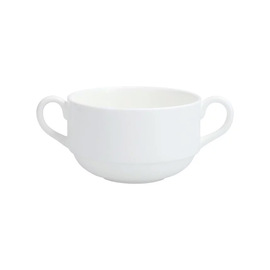soup cup GRACIA Bone China white stackable 310 ml product photo