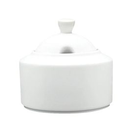 Sugar can with lid 0.24 ltr porcelain product photo