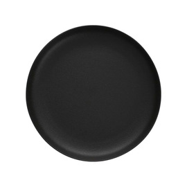 plate NATURE DARK porcelain black deep Ø 280 mm product photo