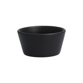 dip bowl NATURE DARK porcelain black 75 ml Ø 75 mm H 35 mm product photo