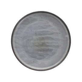 plate flat NORTHERN LIGHTS stoneware beige | brown Ø 285 mm product photo
