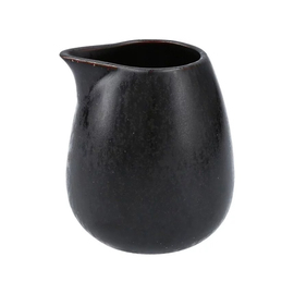pouring jug SOUND MIDNIGHT black 200 ml porcelain product photo