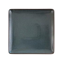 plate flat STON BLAU stoneware 230 mm product photo