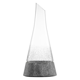 decanter SYMBIOSIS with stone base 750 ml H 420 mm product photo