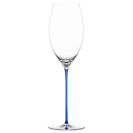champagne glass VINODY COLOURED STEM blue 30.5 cl H 248 mm product photo