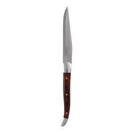 steak knife | smooth cut wooden handle L 233 mm product photo