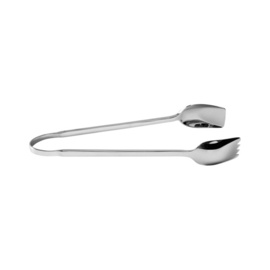 serving tongs stainless steel L 175 mm product photo