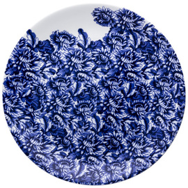 coup plate flat BLUE BOTANICALS Purio Ø 310 mm | Bone China product photo