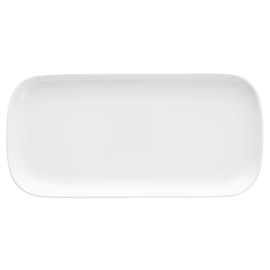 platter MODERN COUPE rectangular | 250 mm x 130 mm | porcelain white product photo