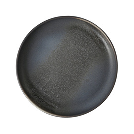 coup plate flat ICELAND DARK Ø 220 mm | stoneware H 40 mm product photo
