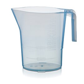 measuring beaker transparent product photo