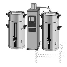 coffee brewer|tea brewer hourly output 60 ltr | 400 volts product photo