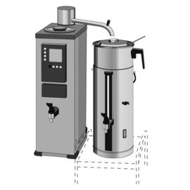 coffee brewer|tea brewer hourly output 30 ltr | 400 volts product photo