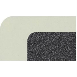 tray polyester black light grey pebble pattern rectangular | 530 mm  x 325 mm product photo