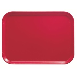 tray CAMTRAY GN 1/1 fibre glass red | Surface smooth product photo