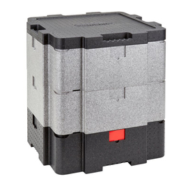 Multifunctional Box | EPP black grey | 641 mm x 641 mm H 654 mm product photo